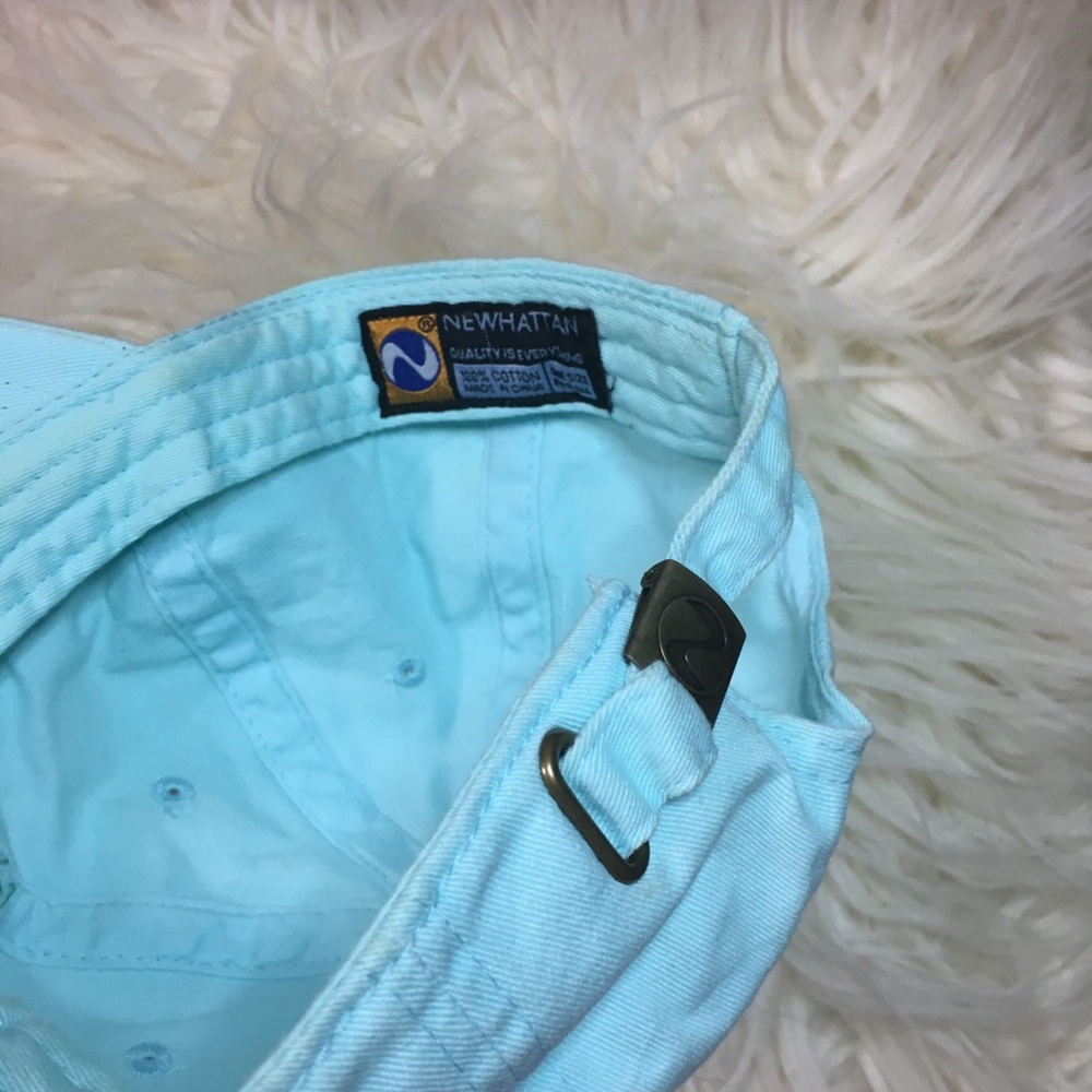 TEAL PINEAPPLE CAP - Picture 2 of 2